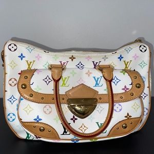 Louis Vuitton Rita Handbag Monogram Multicolor Satchel